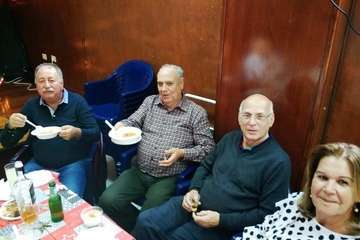 Almuerzo navideño de la AV Cristo de Telde